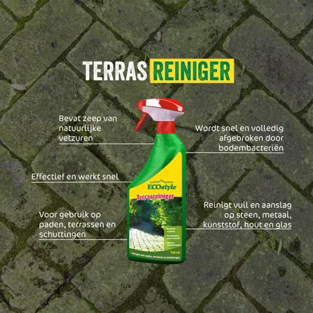 Ecostyle Terrasreiniger concentraat 1 ltr - afbeelding 2
