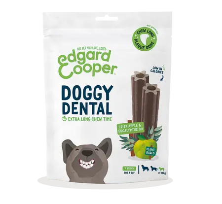 Edgard & Cooper - Doggy Dental Appel en Eucalyptus Klein