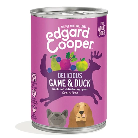 Edgard & Cooper - Hond Blik Wild&Eend 400g - afbeelding 1