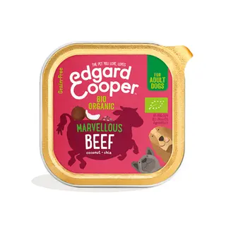 Edgard & Cooper - Hond Kuipje Adult Biologisch Rund 100g - afbeelding 1