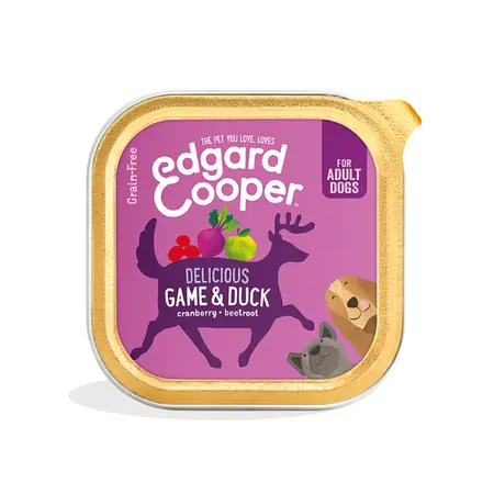 Edgard & Cooper - Hond Kuipje Adult Wild & Eend 150g