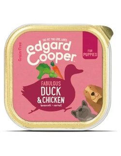 Edgard & Cooper - Hond Kuipje Puppy Eend&Kip 150g - afbeelding 1