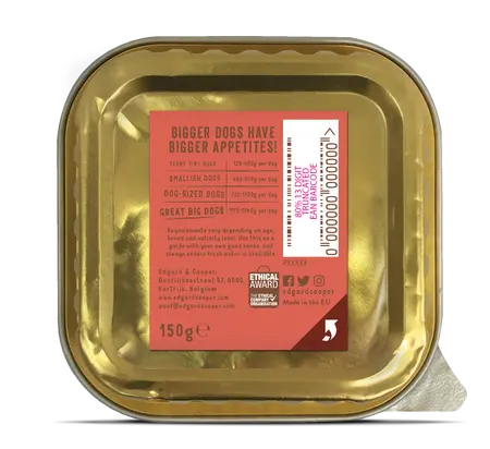 Edgard & Cooper - Hond Kuipje Senior Kip & Zalm 150g - afbeelding 2