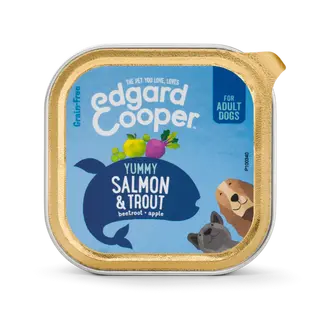 Edgard & Cooper - Hond Kuipje Zalm&Kalkoen 150g - afbeelding 1