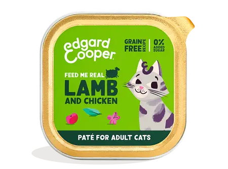 Edgard & Cooper - Kat Adult Pate Lam en Kip 85g - afbeelding 1