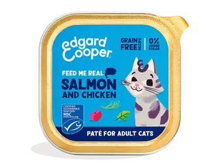 Edgard & Cooper - Kat Adult Pate Zalm en Kip 85g - afbeelding 1