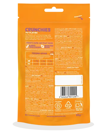 Edgard & Cooper - Kattensnack Crunchies Kip 50g - afbeelding 2