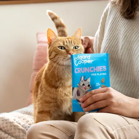 Edgard & Cooper - Kattensnack Crunchies Zalm 50g - afbeelding 4