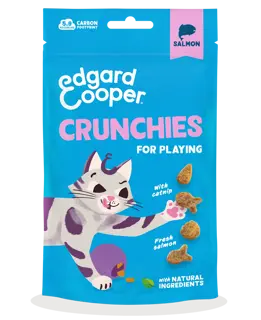 Edgard & Cooper - Kattensnack Crunchies Zalm 50g - afbeelding 1