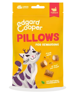Edgard & Cooper - Kattensnack Pillows Kalkoen 60g - afbeelding 1