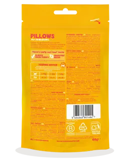 Edgard & Cooper - Kattensnack Pillows Kalkoen 60g - afbeelding 2