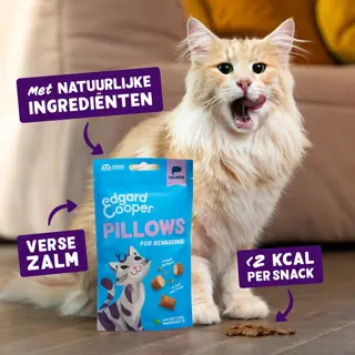Edgard & Cooper - Kattensnack Pillows Zalm 60g - afbeelding 5