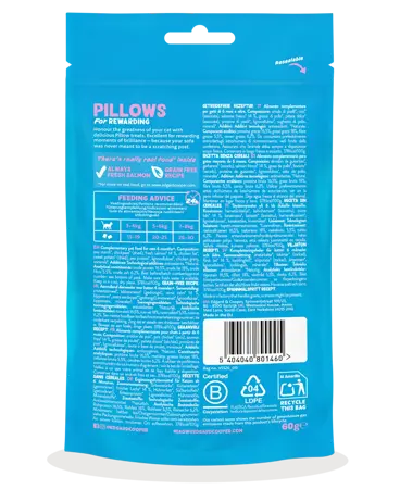 Edgard & Cooper - Kattensnack Pillows Zalm 60g - afbeelding 2