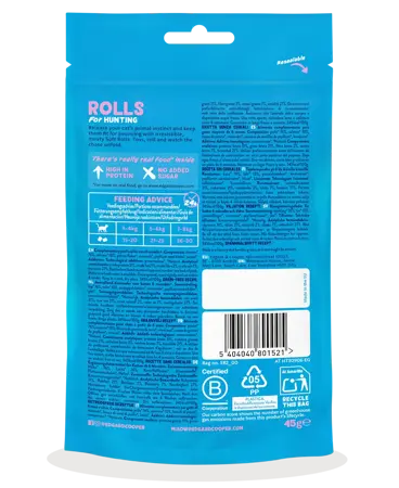 Edgard & Cooper - Kattensnack Rolls Zalm/Kip 45g - afbeelding 2
