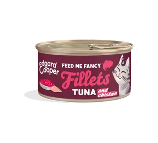 Edgard & Cooper - Kattenvoer Filets Tonijn en Kip 70g - afbeelding 1