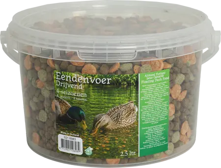 Eendenvoer Drijvend Emmer 2.5l