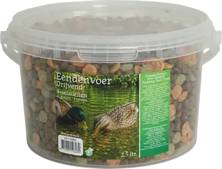 Eendenvoer Drijvend Emmer 2.5l