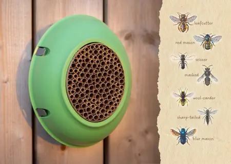 Eggologic Hive Pod Tuscan Green - bijenhotel - afbeelding 6