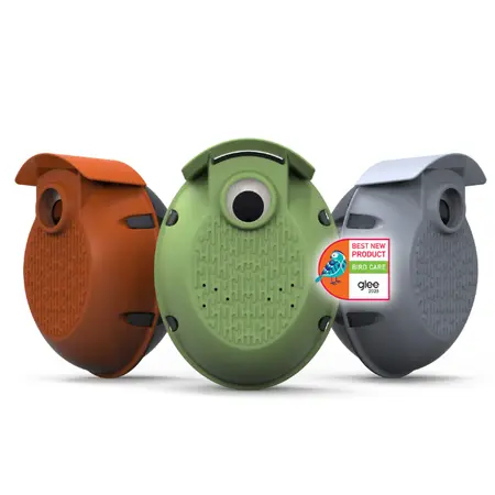 Eggologic Nester Pod Orange - vogelhuisje duurzaam - afbeelding 2