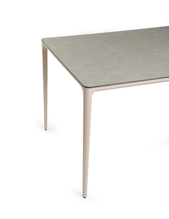 Elegante Dining Table Champagne Trespa Ophira 219 X 92 Cm - afbeelding 3