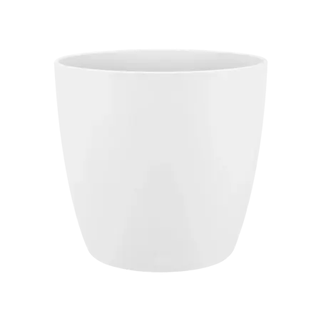 Elho - Pot Brussels Rond D30cm Wit - afbeelding 1