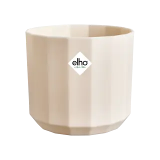 Elho Pot Facet D14cm Amandelroze - afbeelding 2