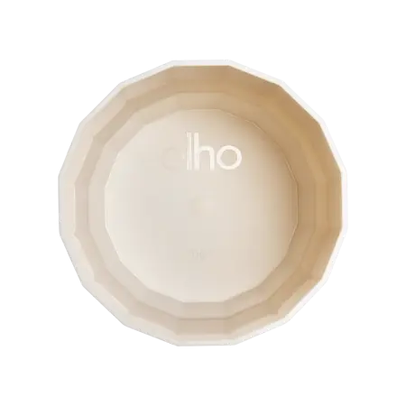 Elho Pot Facet D17cm Amandelroze - afbeelding 4