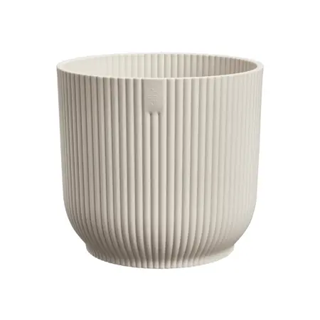 Elho Pot Vibes Fold - D14cm - Linnen Wit