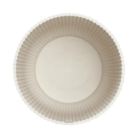 Elho - Pot Vibes Fold Mini D9 cm - Linnen Wit - afbeelding 3