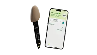 Elho Smart Pebble - Aardebruin - Plantensensor met App - afbeelding 2