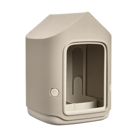 Elho Voedersilo Cosy 18cm Beige - afbeelding 1