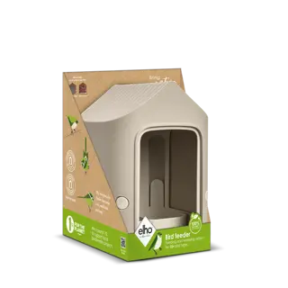 Elho Voedersilo Cosy 18cm Beige - afbeelding 2