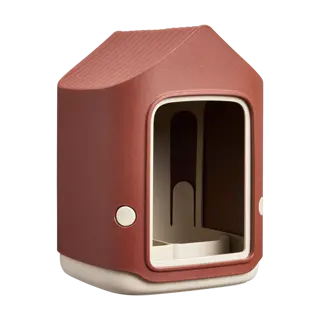 Elho Voedersilo Cosy 18cm Toscaans Rood - afbeelding 1