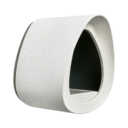 Elho Voedersilo Essential 18cm Grijs - afbeelding 1