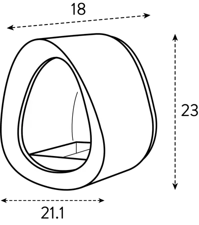 Elho Voedersilo Essential 18cm Grijs - afbeelding 6