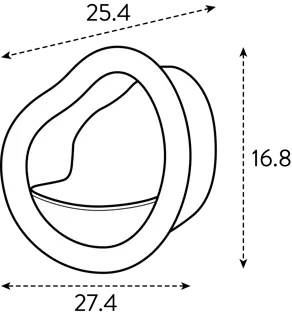 Elho Voedersilo Organic 25cm Bruin - afbeelding 5