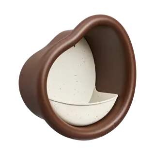 Elho Voedersilo Organic 25cm Bruin - afbeelding 1