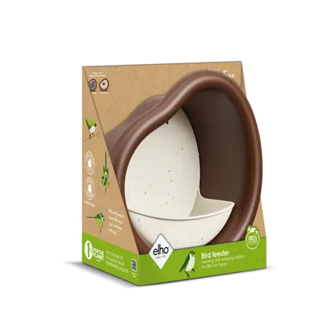 Elho Voedersilo Organic 25cm Bruin - afbeelding 2