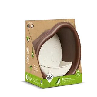 Elho Voedersilo Organic 25cm Bruin - afbeelding 2