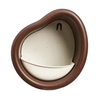 Elho Voedersilo Organic 25cm Bruin - afbeelding 3