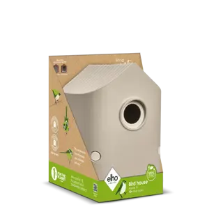 Elho Vogelhuis Cosy 18cm Beige - afbeelding 6