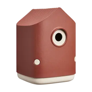 Elho Vogelhuis Cosy 18cm Toscaans Rood - afbeelding 1