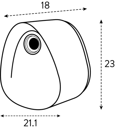 Elho Vogelhuis Essential 18cm Grijs - afbeelding 7