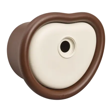 Elho Vogelhuis Organic 25cm Bruin - afbeelding 1