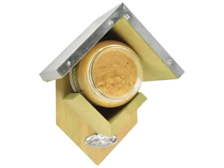 Esschert Design Pindakaas + Houder