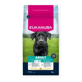 Eukanuba Hondenbrokken Adult Grote Rassen - Kip 3 kg