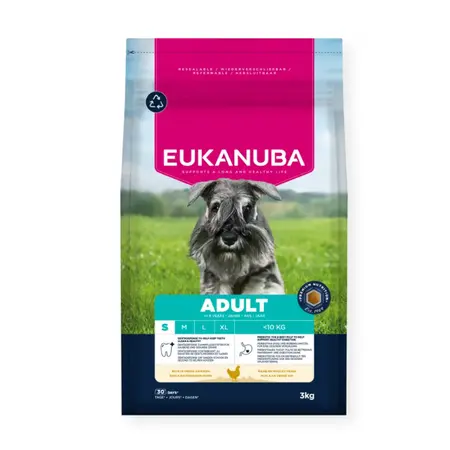 Eukanuba Hondenbrokken Adult Kleine Rassen - Kip 3 kg - afbeelding 1
