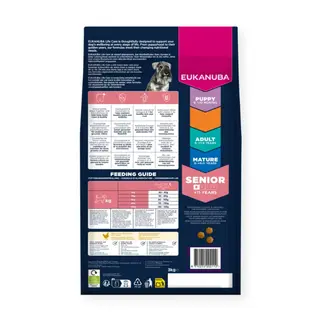 Eukanuba Hondenbrokken Senior Kleine Rassen - Kip 3 kg - afbeelding 2