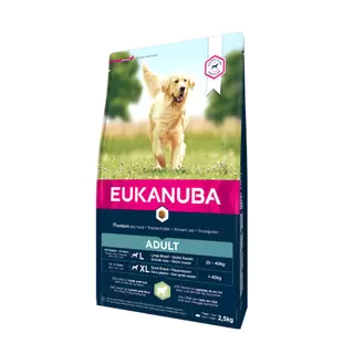 Eukanuba Hondenvoer Adult Large - Lamb & Rice 2,5kg
