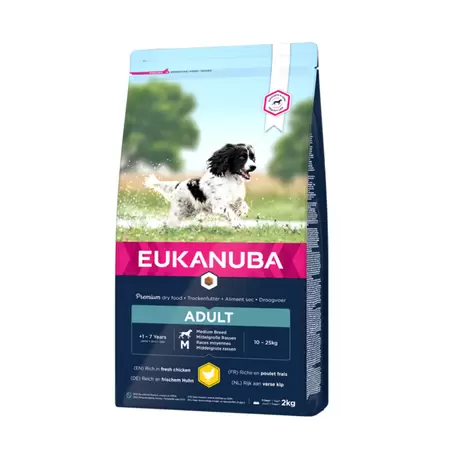 Eukanuba Hondenvoer Adult Medium - Chicken 3kg